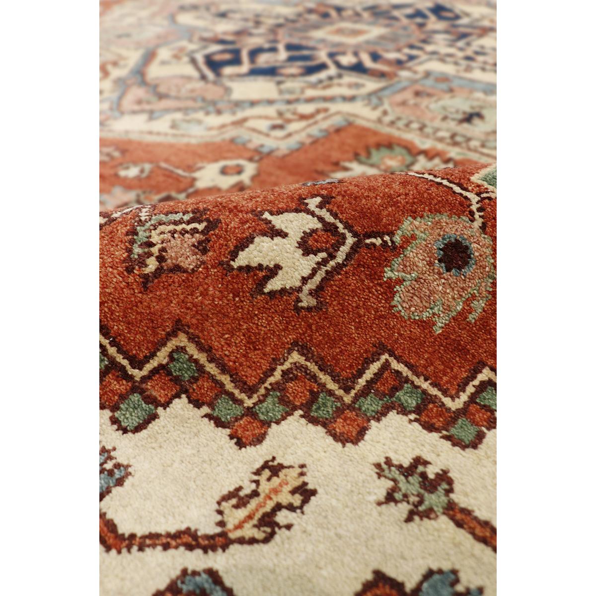 Serapi Hand-Knotted Wool Area Rug