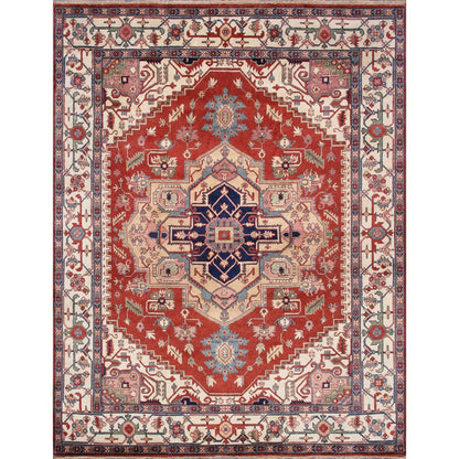 Serapi Hand-Knotted Wool Area Rug