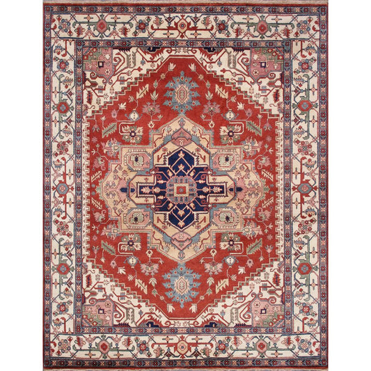 Serapi Hand-Knotted Wool Area Rug