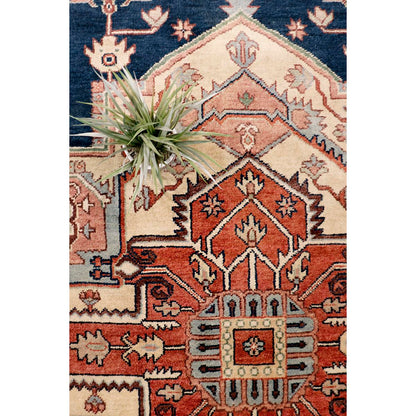 Serapi Hand-Knotted Wool Area Rug