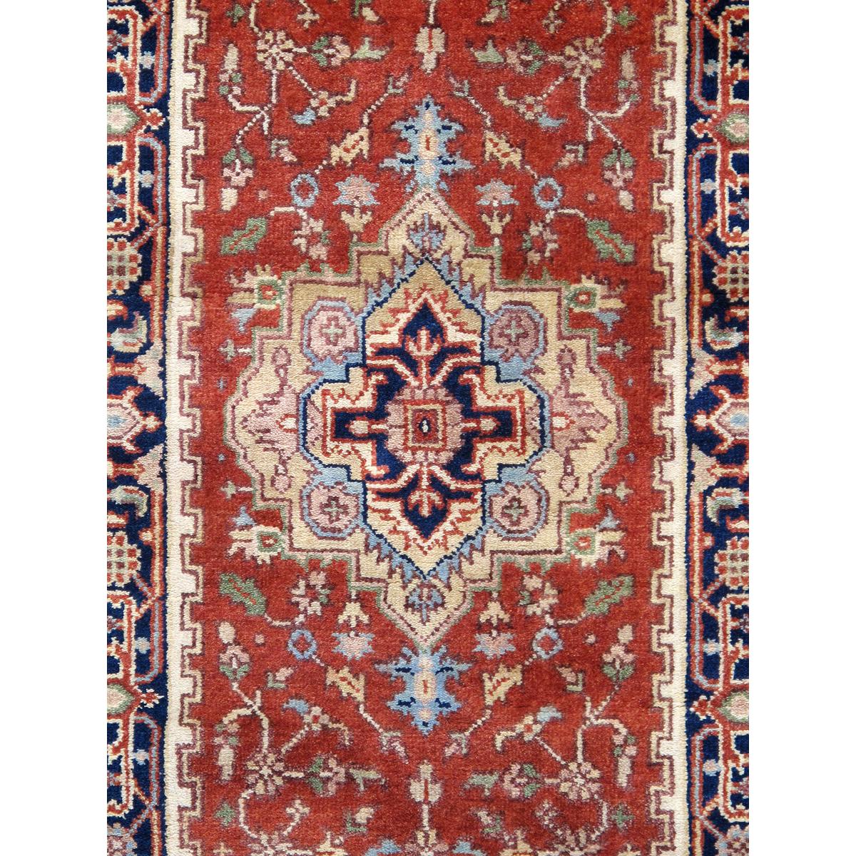 Serapi Hand-Knotted Wool Area Rug