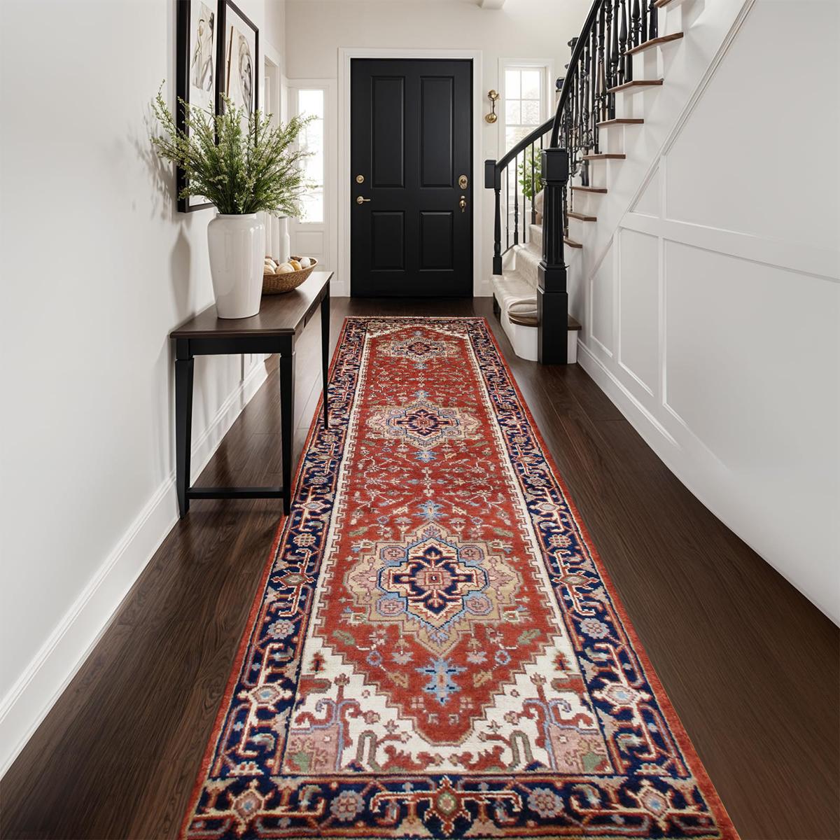 Serapi Hand-Knotted Wool Area Rug