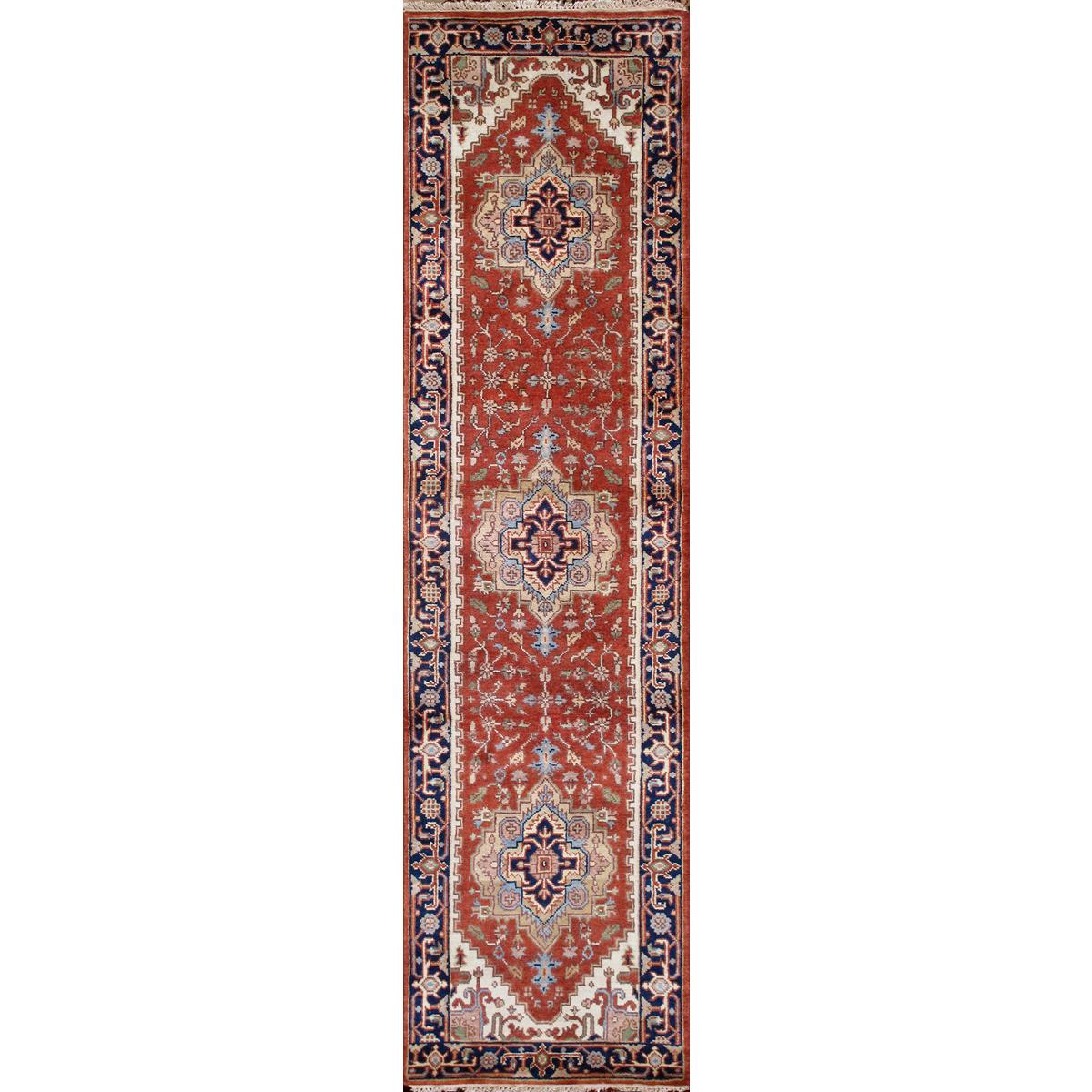 Serapi Hand-Knotted Wool Area Rug