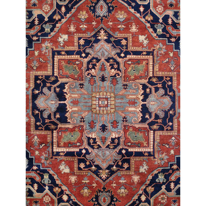 Serapi Hand-Knotted Wool Oriental Area Rug