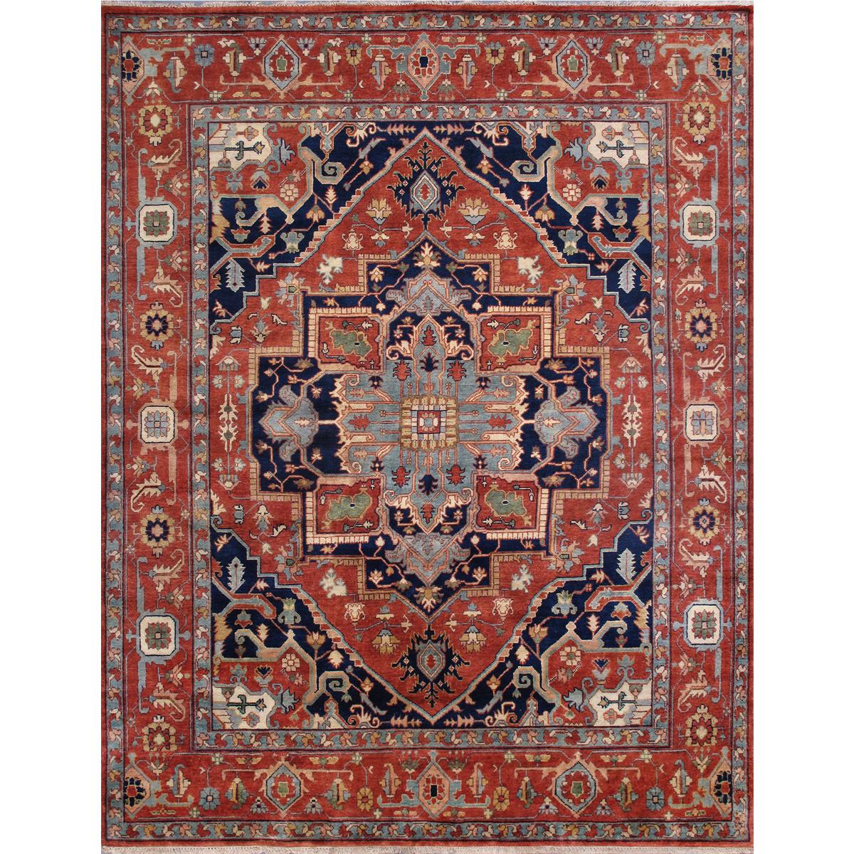 Serapi Hand-Knotted Wool Oriental Area Rug