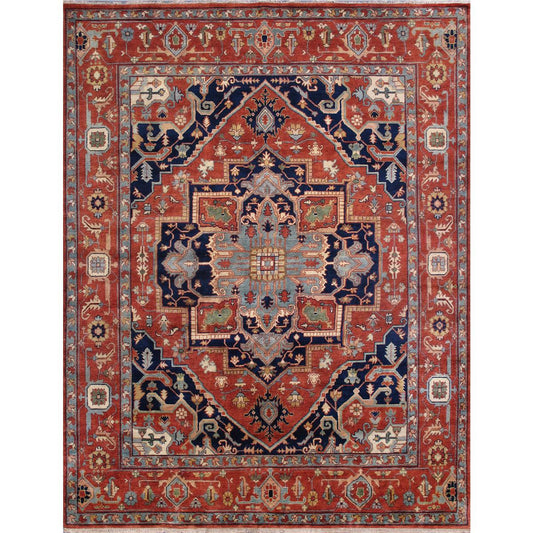Serapi Hand-Knotted Wool Oriental Area Rug
