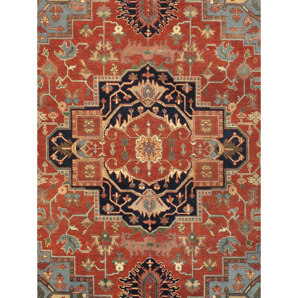 Serapi Hand-Knotted Wool Oriental Area Rug
