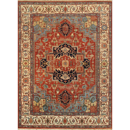 Serapi Hand-Knotted Wool Oriental Area Rug