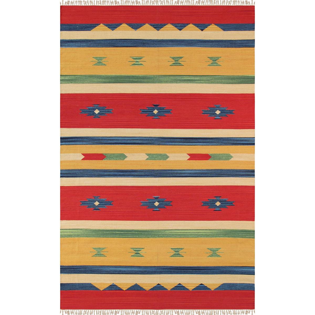 Anatolian Flatweave Cotton Area Rug