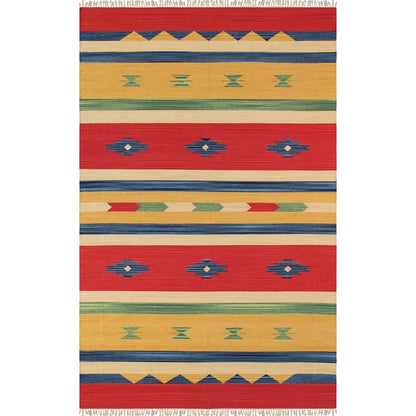 Anatolian Flatweave Cotton Area Rug
