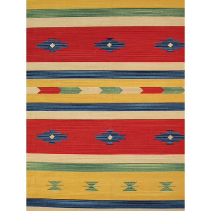 Anatolian Flatweave Cotton Area Rug