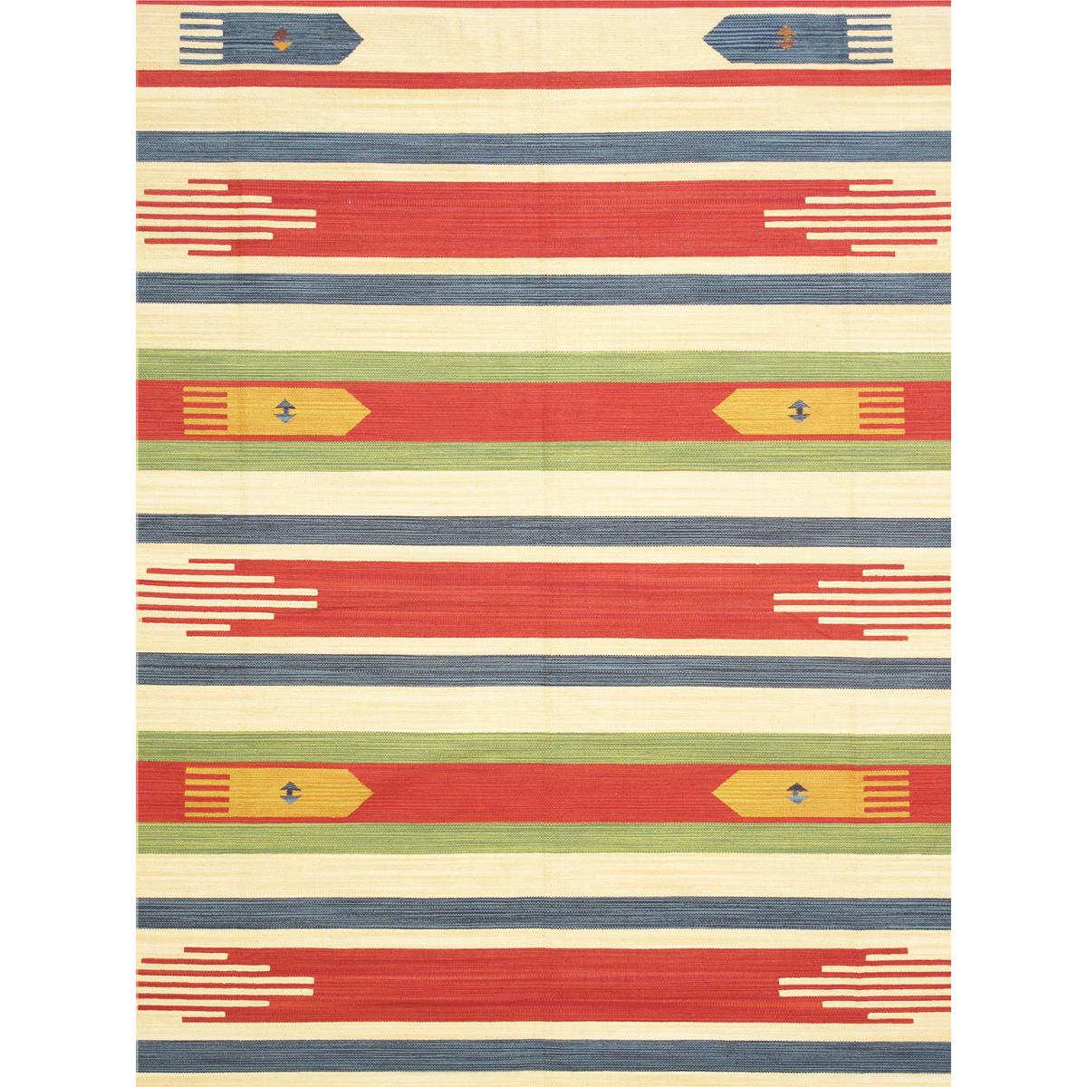 Anatolian Flatweave Cotton Area Rug