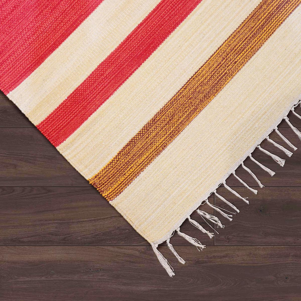 Anatolian Flatweave Cotton Area Rug