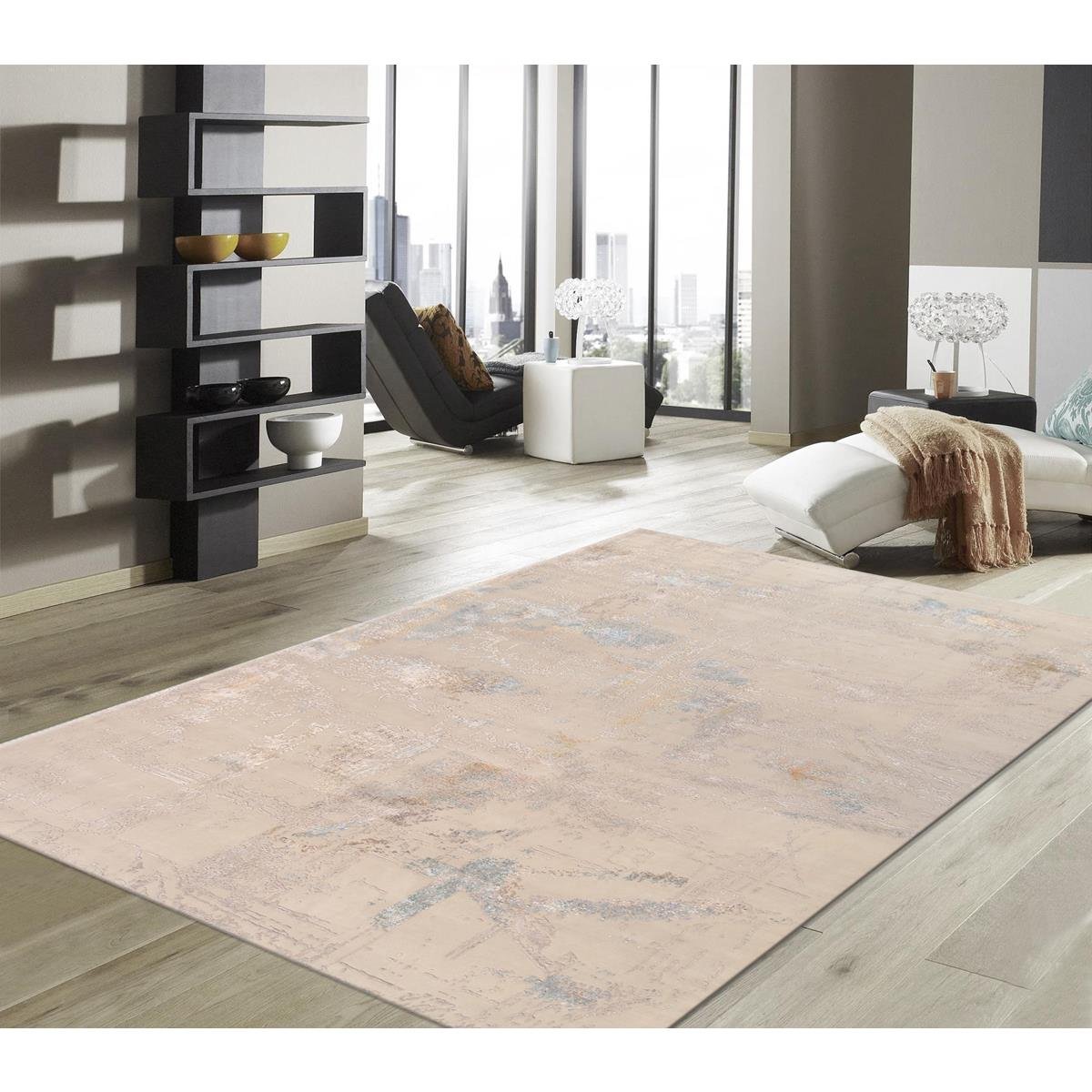 Modern Beige Area Rug