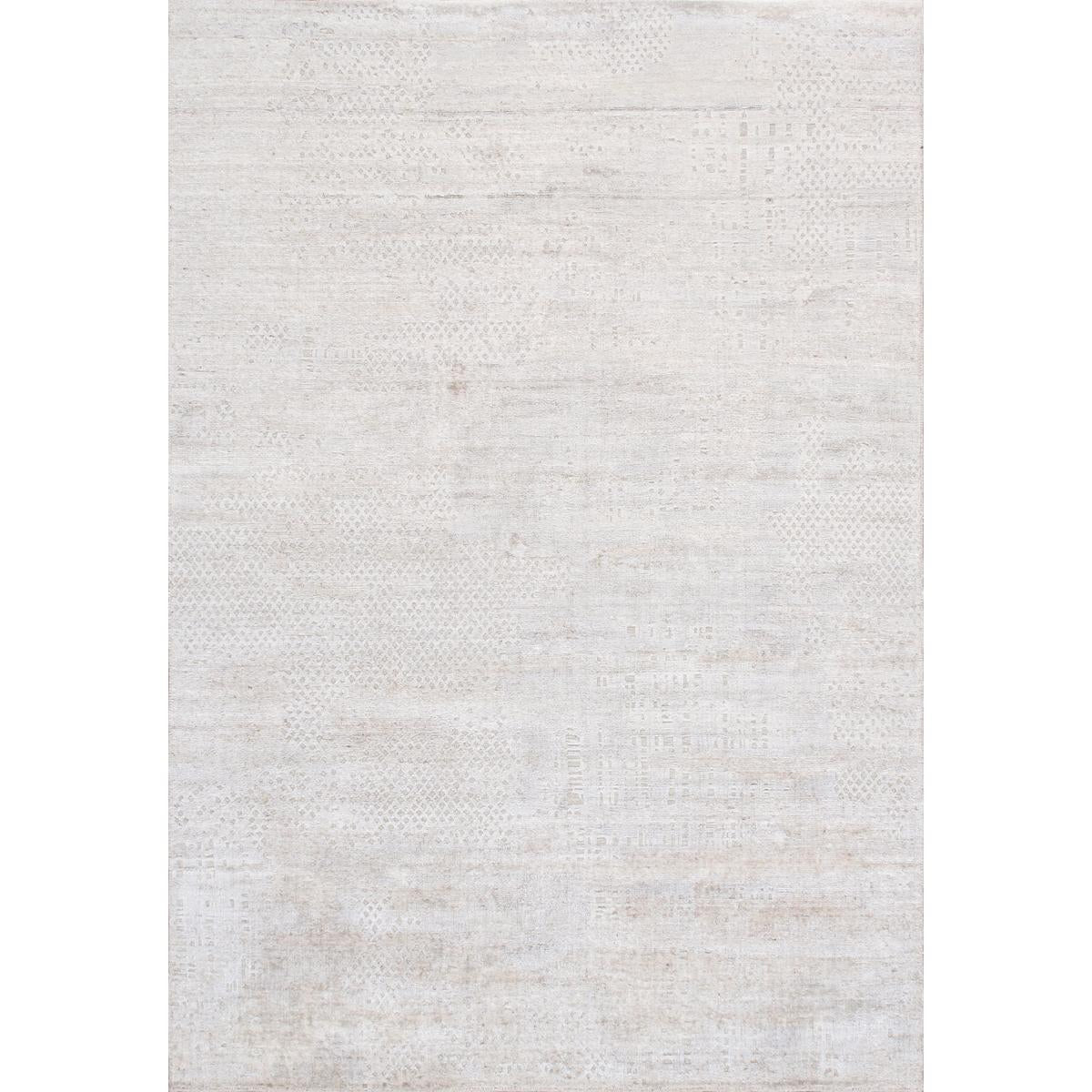 Amari Hand-Loomed Bamboo Silk & Wool Area Rug