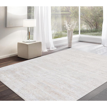 Amari Hand-Loomed Bamboo Silk & Wool Area Rug