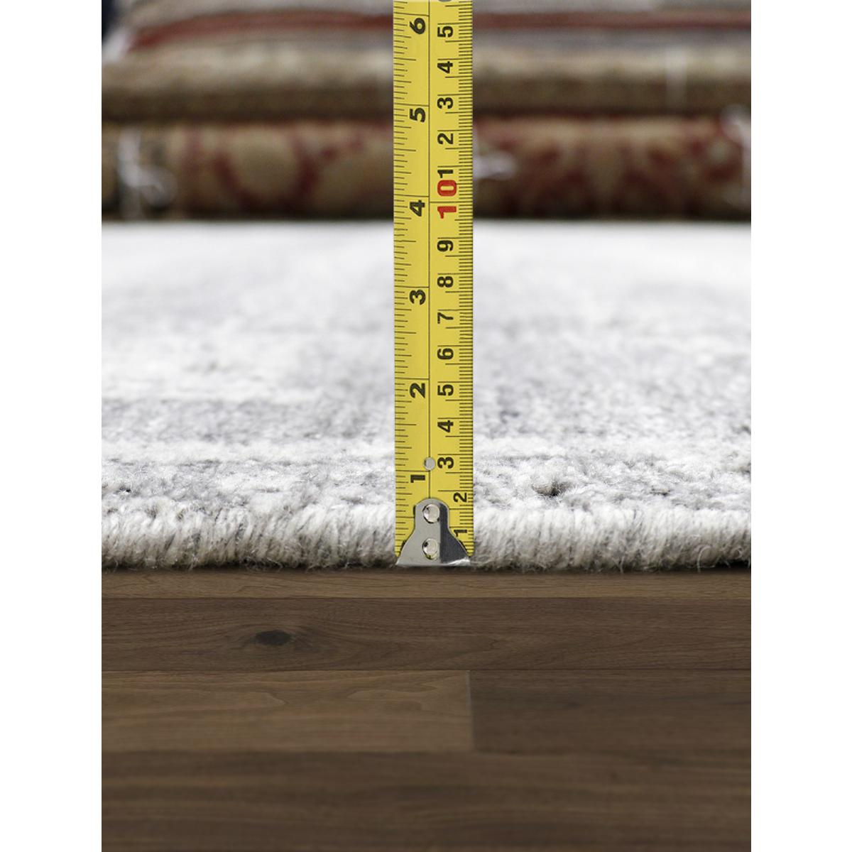 Amari Hand-Loomed Bamboo Silk & Wool Area Rug