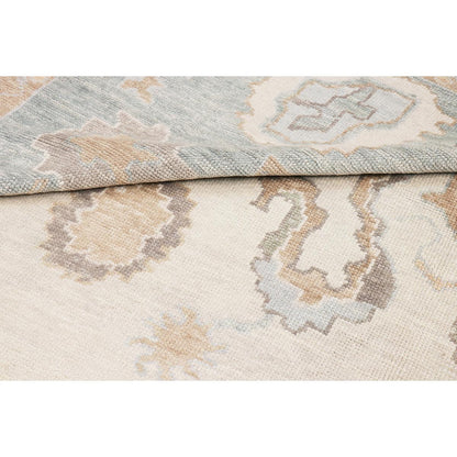 Oushak Hand-Knotted Wool Area Rug