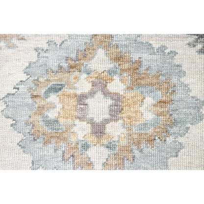 Oushak Hand-Knotted Wool Area Rug