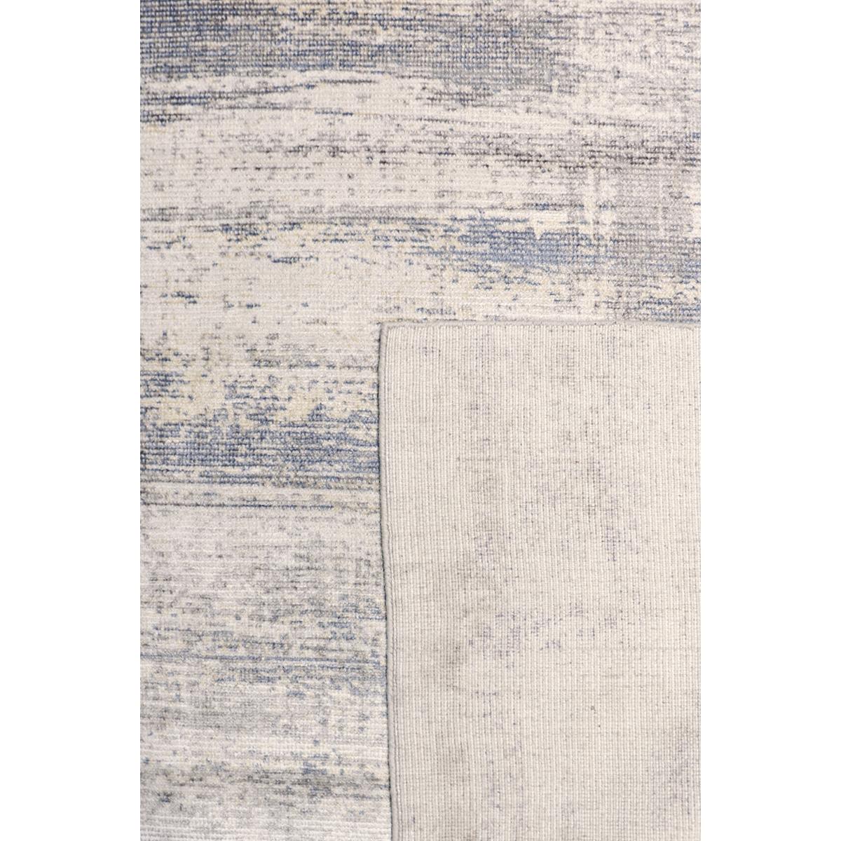 Modern Hand-Loomed Bamboo Silk & Wool Area Rug
