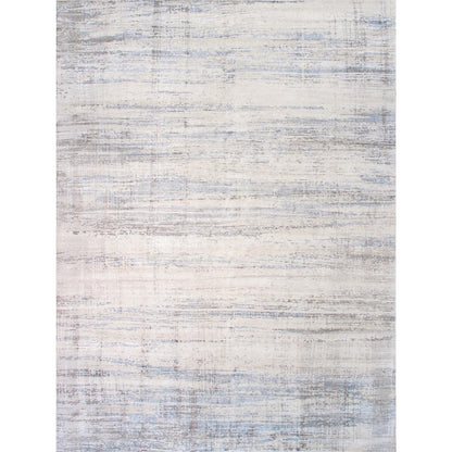 Modern Hand-Loomed Bamboo Silk & Wool Area Rug