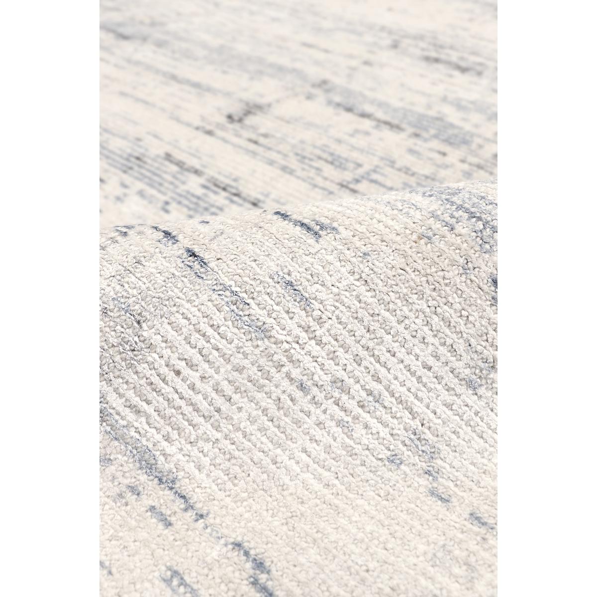 Modern Hand-Loomed Bamboo Silk & Wool Area Rug