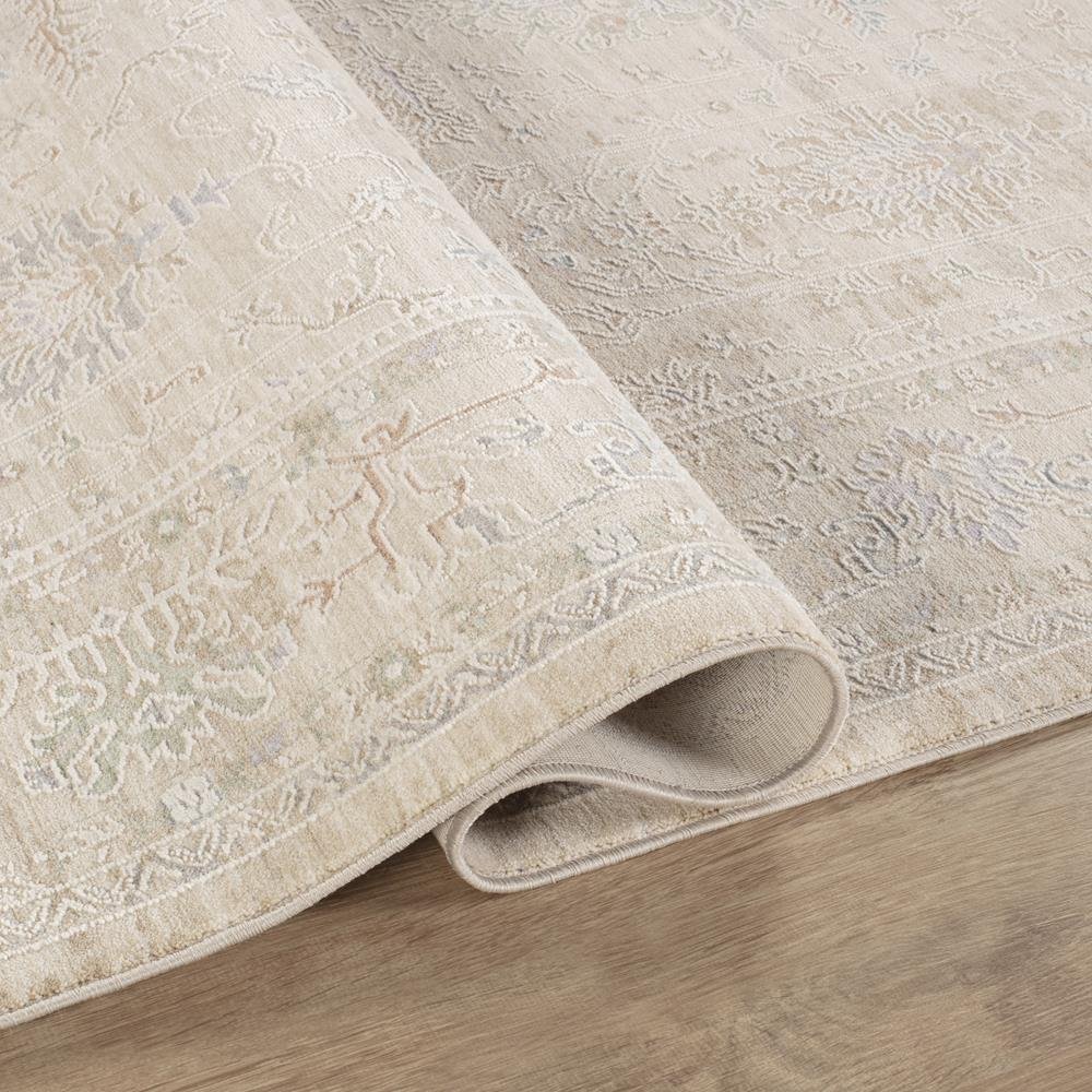 Amber Design Beige Area Rug
