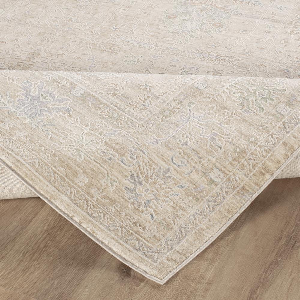 Amber Design Beige Area Rug