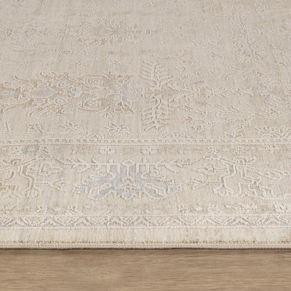 Amber Design Beige Area Rug