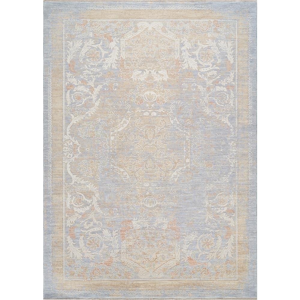 Amboise Design Light Blue/Ivory Area Rug