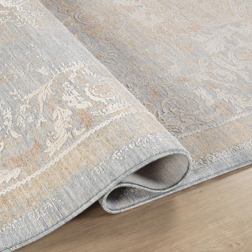 Amboise Design Light Blue/Ivory Area Rug