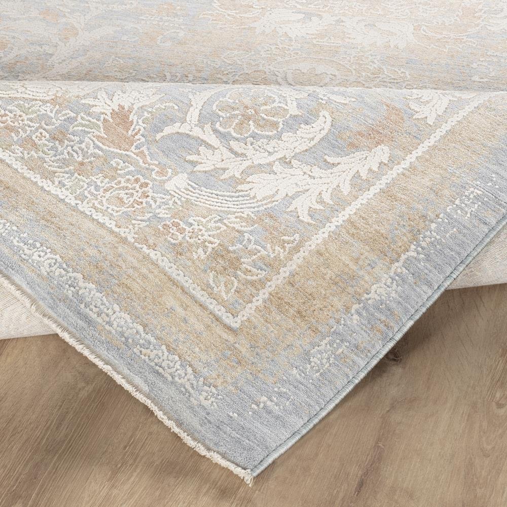 Amboise Design Light Blue/Ivory Area Rug