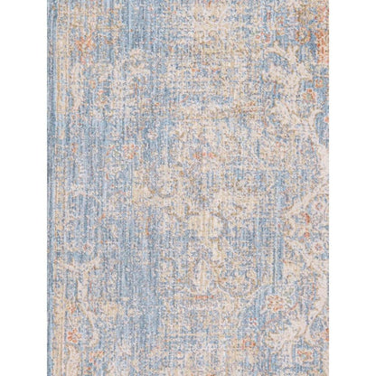 Amboise Design Light Blue/Ivory Area Rug