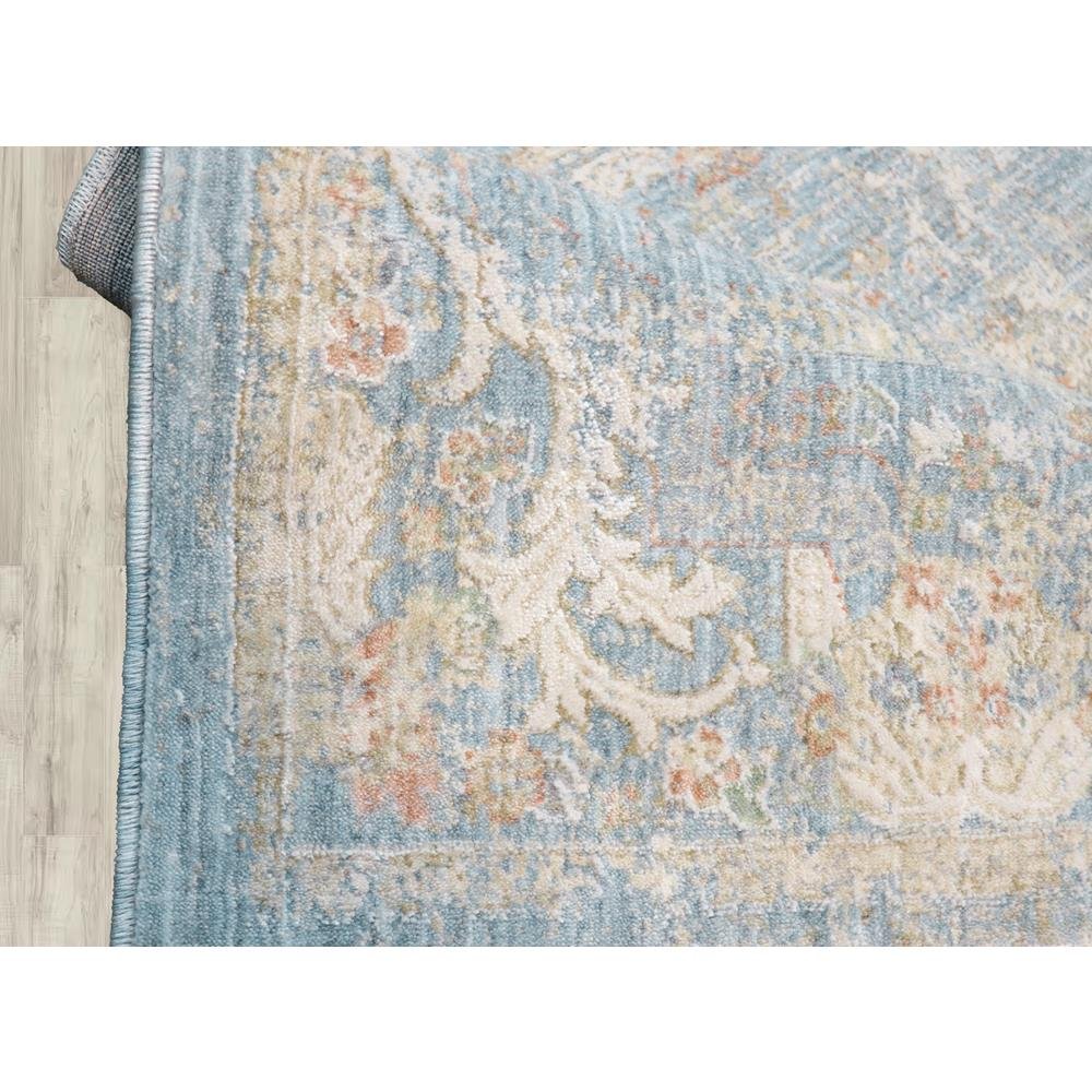 Amboise Design Light Blue/Ivory Area Rug