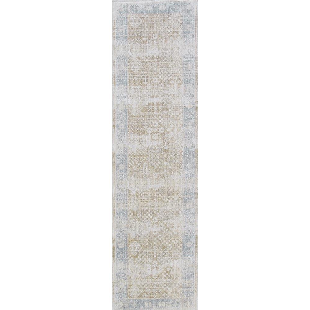 Eterna Design Beige/Light Blue Area Rug
