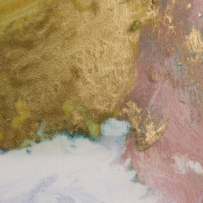 Chromatic — Hand-Painted Blue Abstract Oil Painting on Canvas