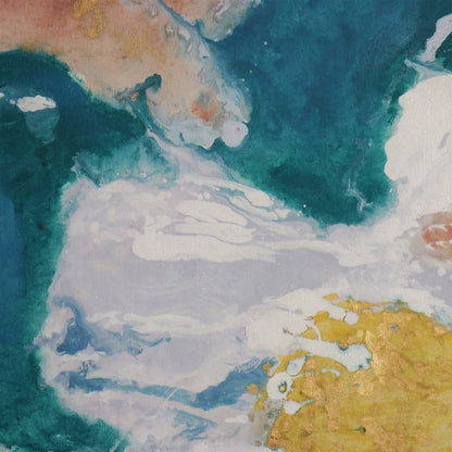 Chromatic — Hand-Painted Blue Abstract Oil Painting on Canvas