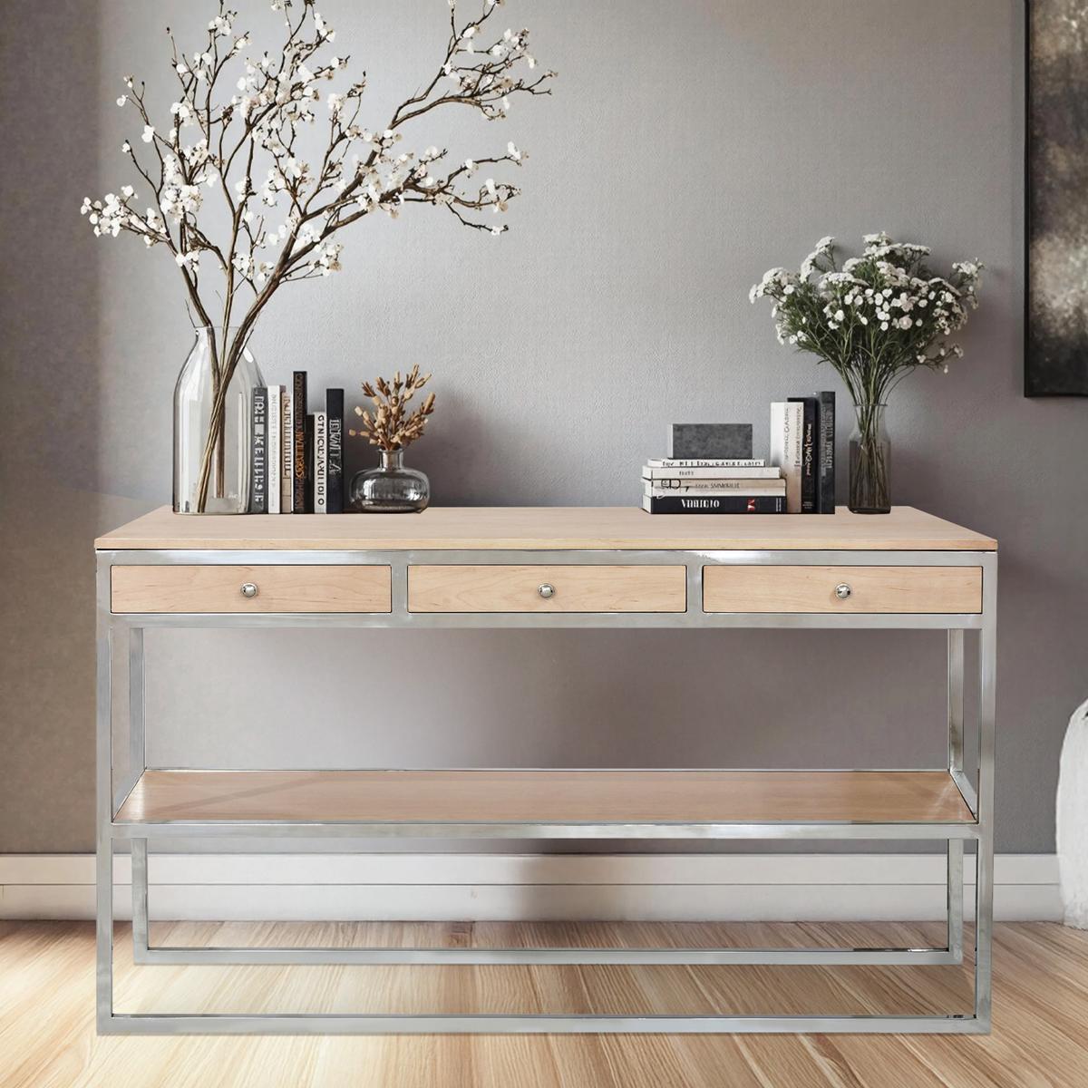 Oren Modern Console Table with Drawer
