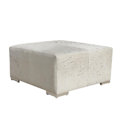 Safari Cowhide Ottoman