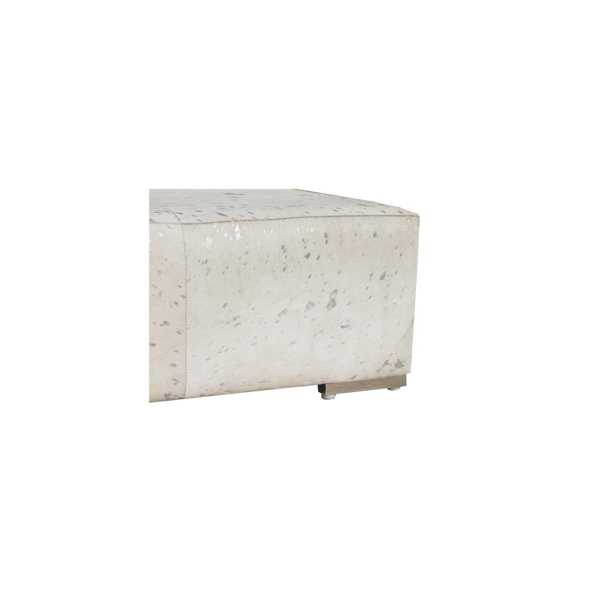 Safari Cowhide Ottoman
