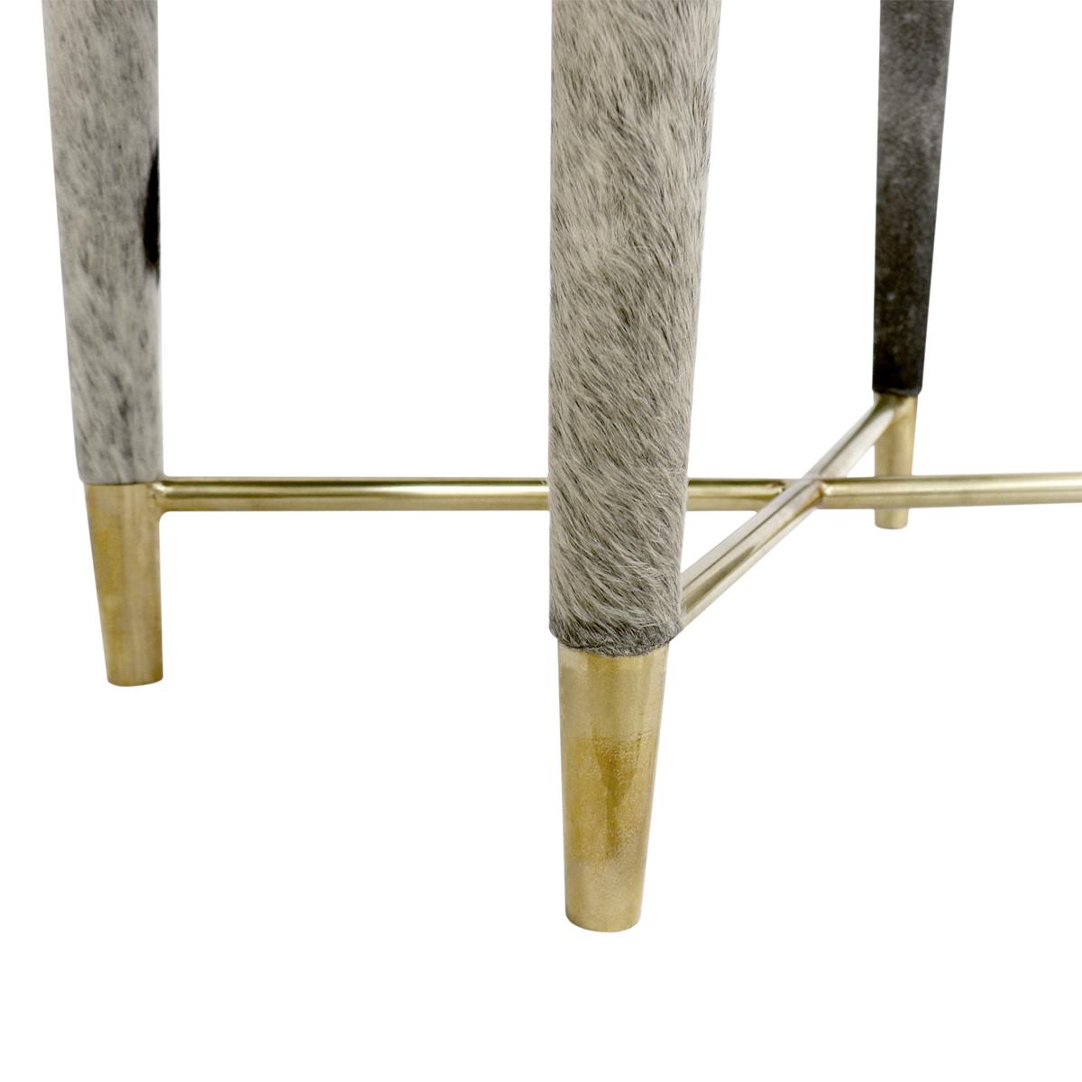 Safari Cowhide Bar Cabinet