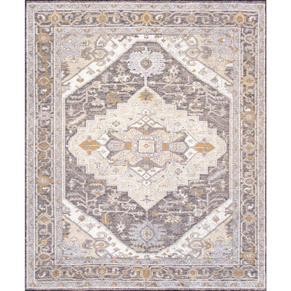 Serapi Hand-Knotted Viscose Silk & Wool Area Rug