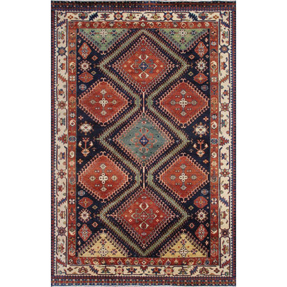 AZ Hand-Knotted Wool Area Rug