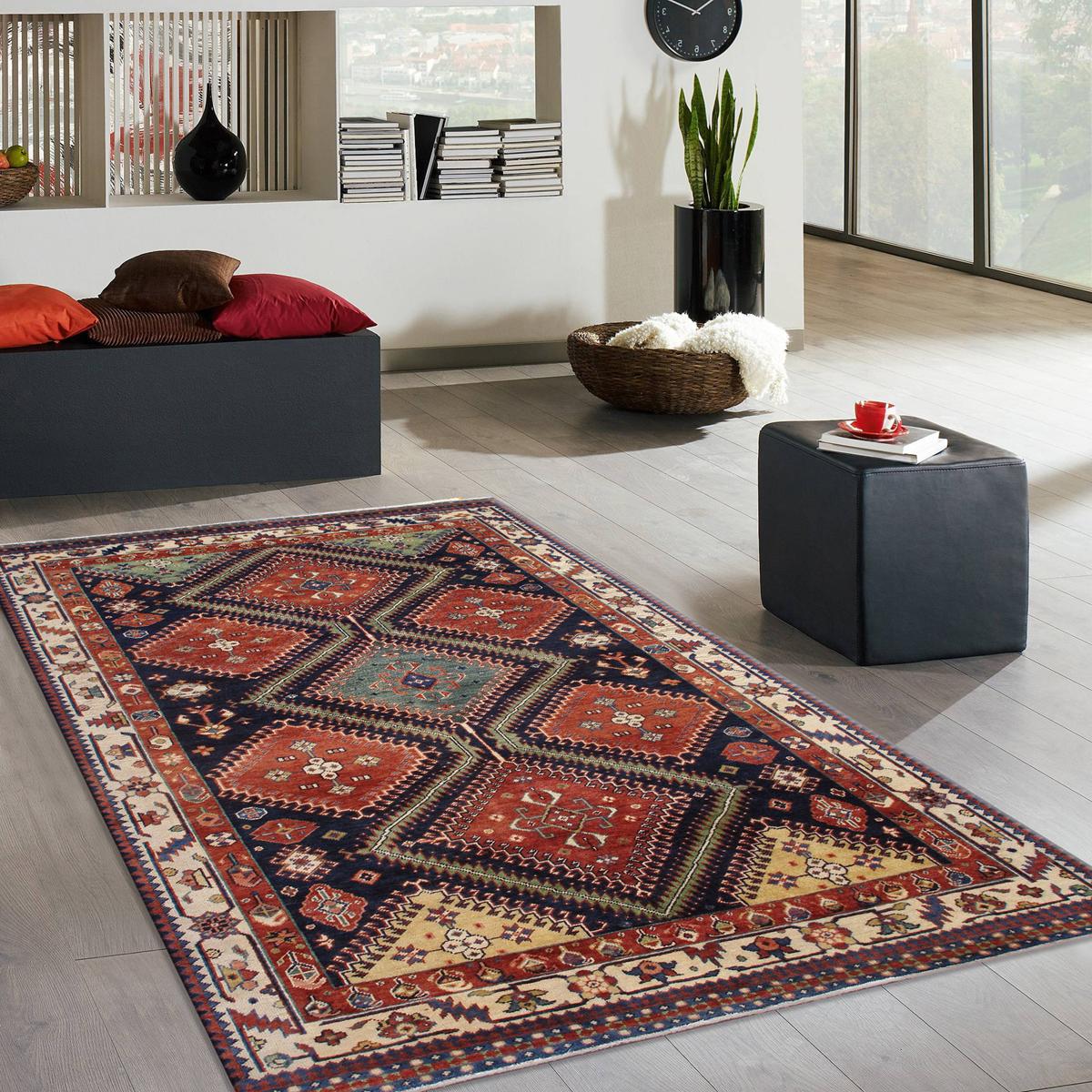 AZ Hand-Knotted Wool Area Rug
