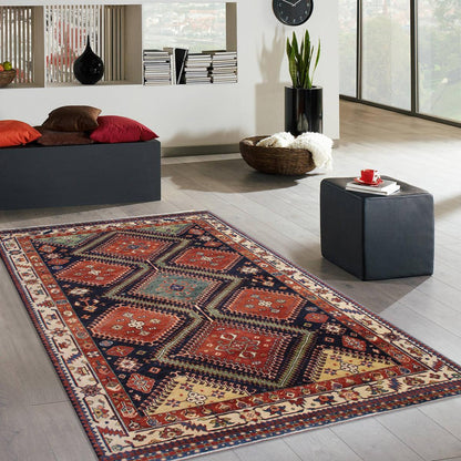 AZ Hand-Knotted Wool Area Rug