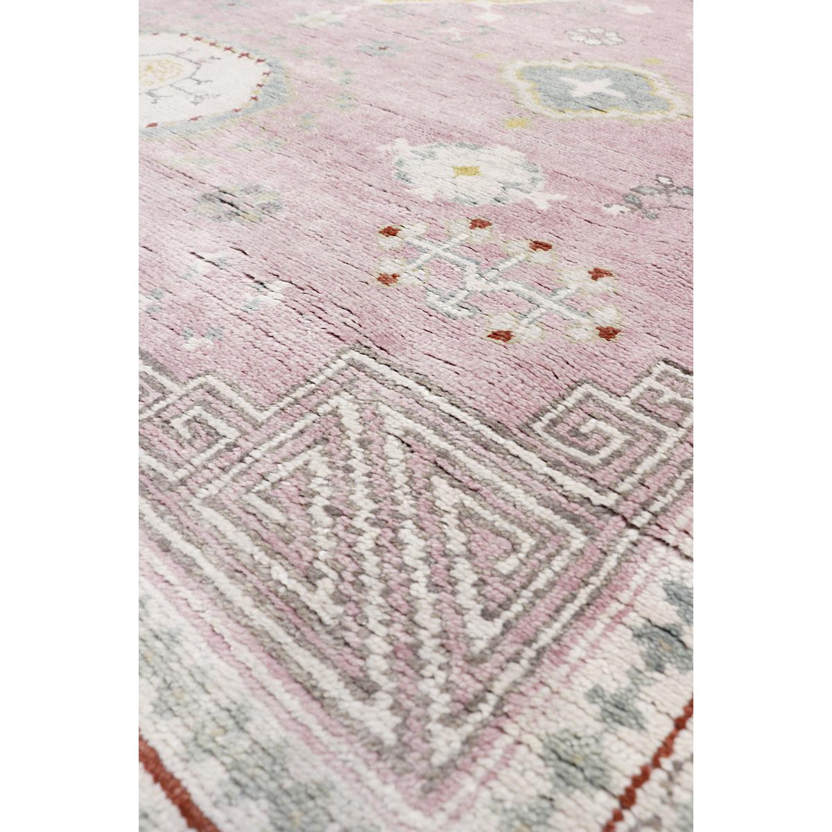 Khotan Hand-Knotted Wool Area Rug