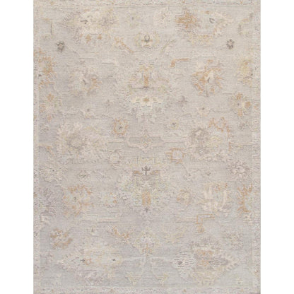 Oushak Silver/Multi Area Rug