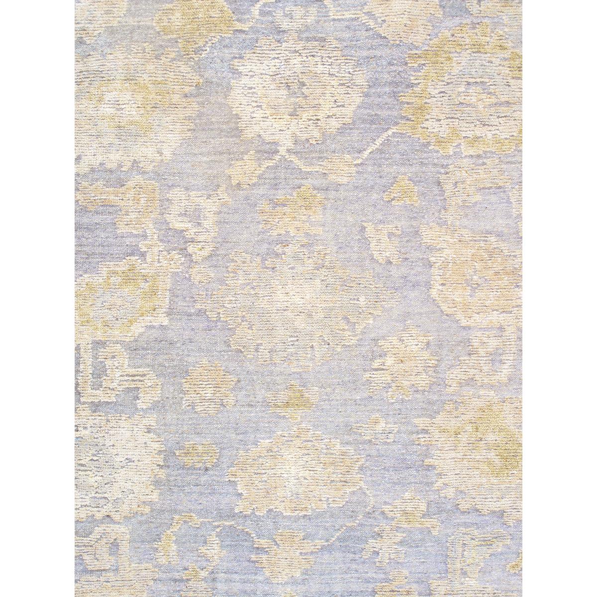 Oushak Hand-Knotted Wool Area Rug