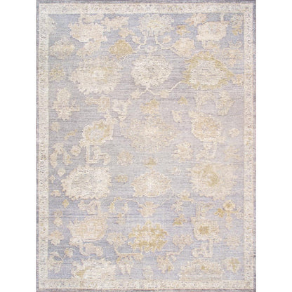 Oushak Hand-Knotted Wool Area Rug
