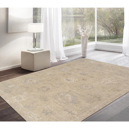 Oushak Cream Area Rug